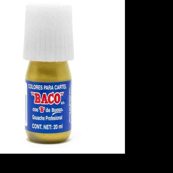 PINTURA CARTEL BACO 68 20ML.ORO RICO E.10 C.200
